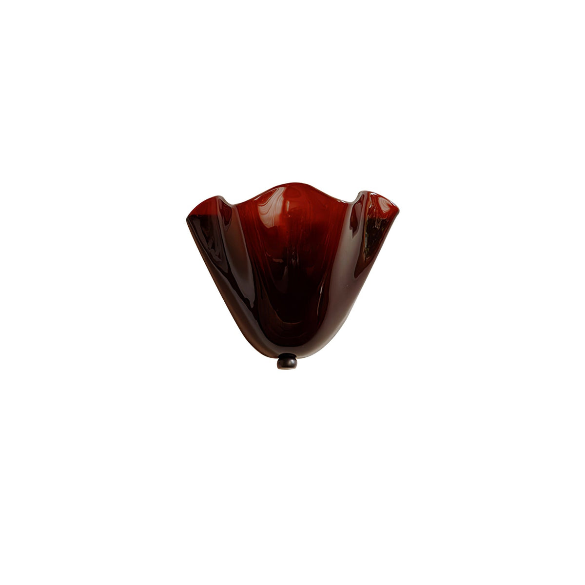 Petalia Organic Petal Glass Wall Sconce Light