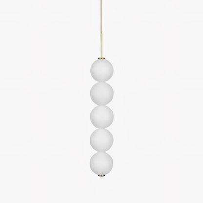Perlette Stacked Globe Pendant Light
