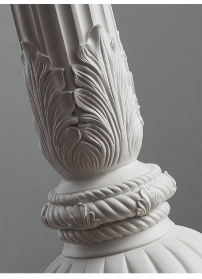 Corinthe Carved Column Floor Lamp