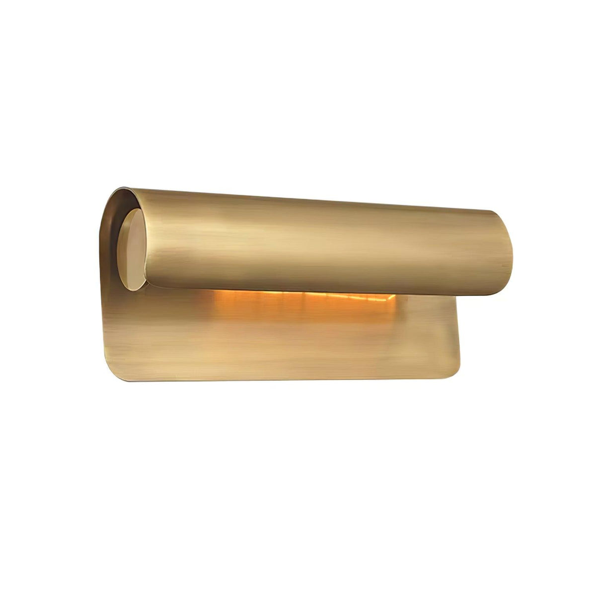 Albane Brass Cylinder Wall Sconce