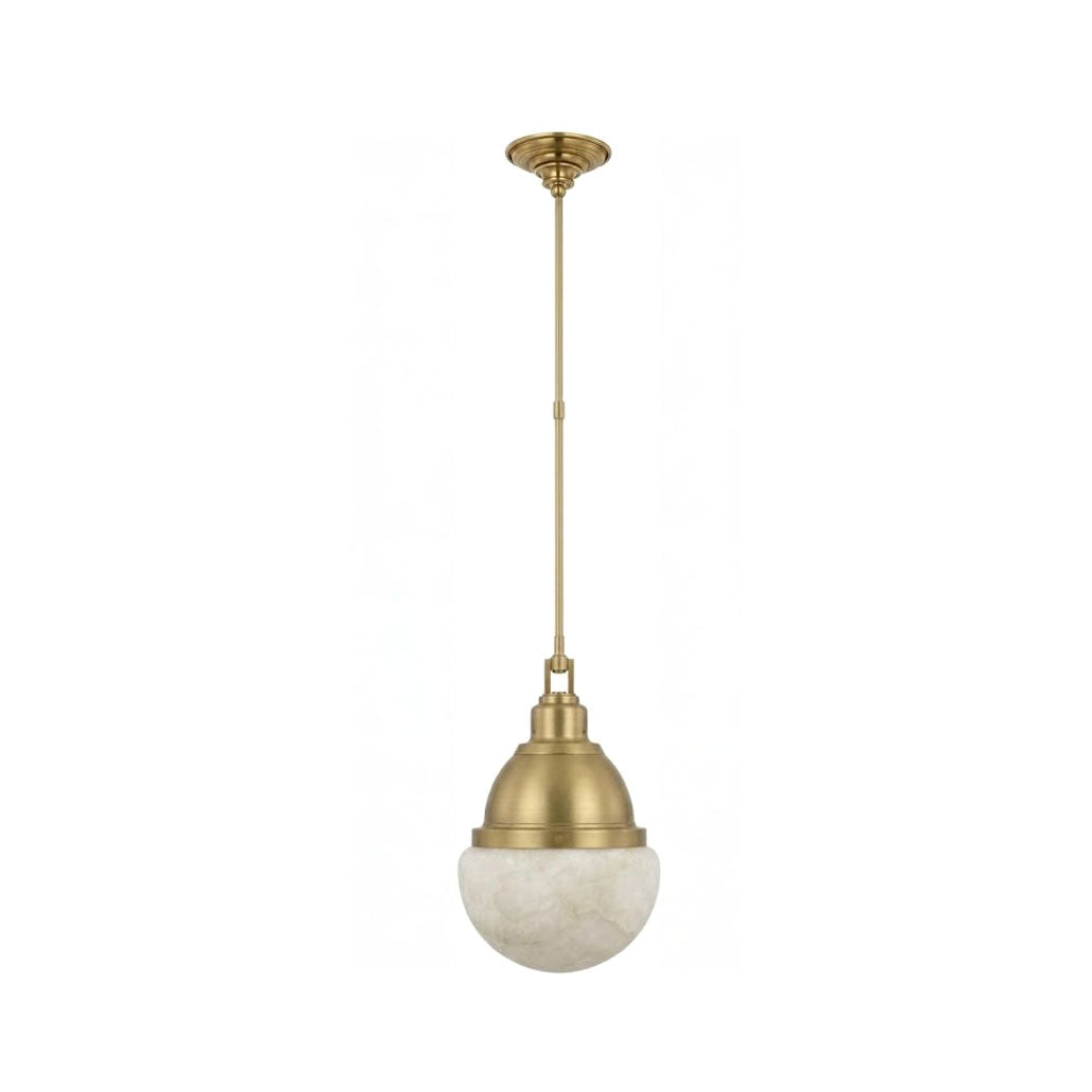 Gisele Alabaster Globe Pendant Light
