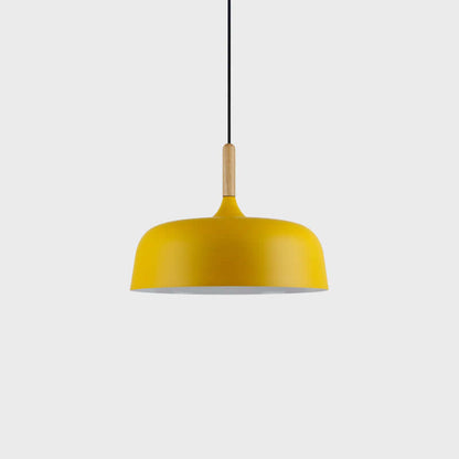 Noisette Oak Dome Pendant Light
