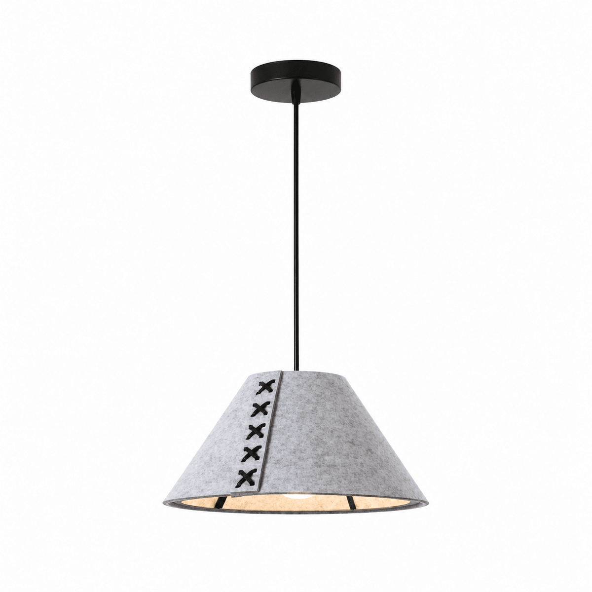 Feliciane Acoustic Felt Cone Pendant Light