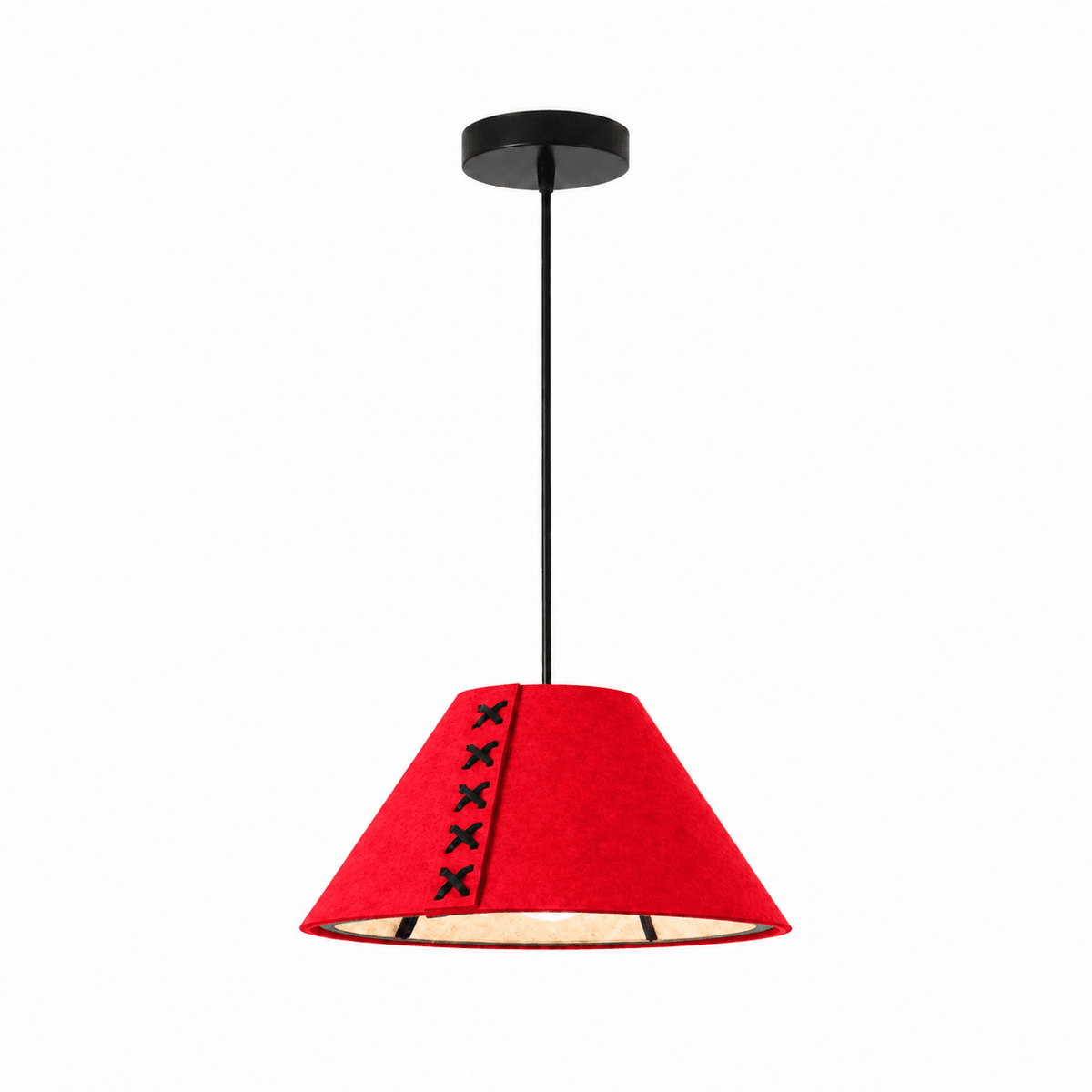 Feliciane Acoustic Felt Cone Pendant Light