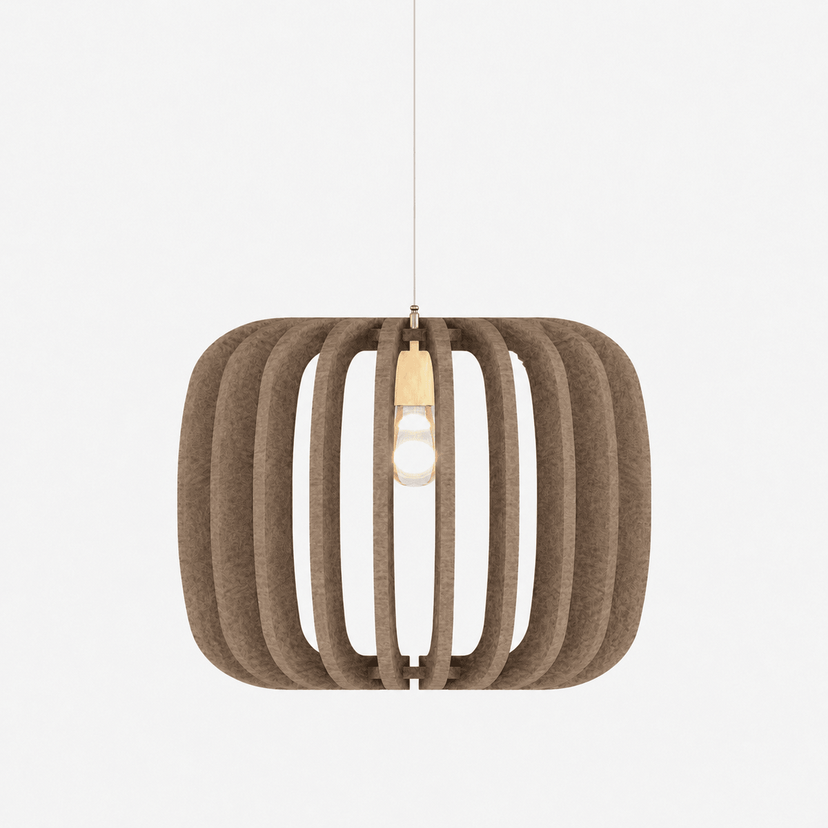 Lamelle Layered Acoustic Pendant Light