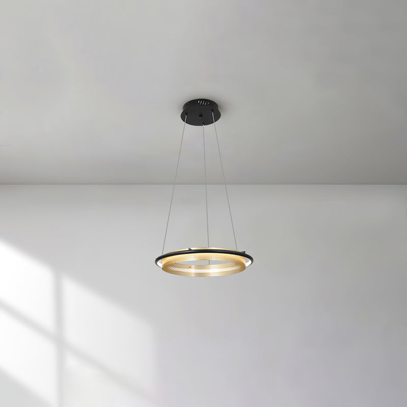 Orbita Acrylic Ring LED Chandelier