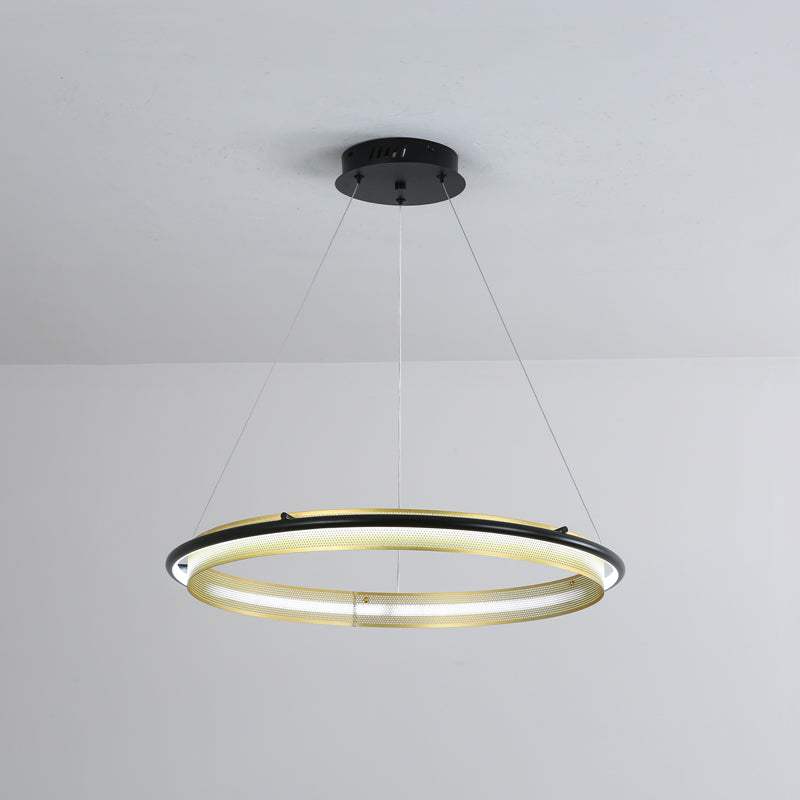 Orbita Acrylic Ring LED Chandelier