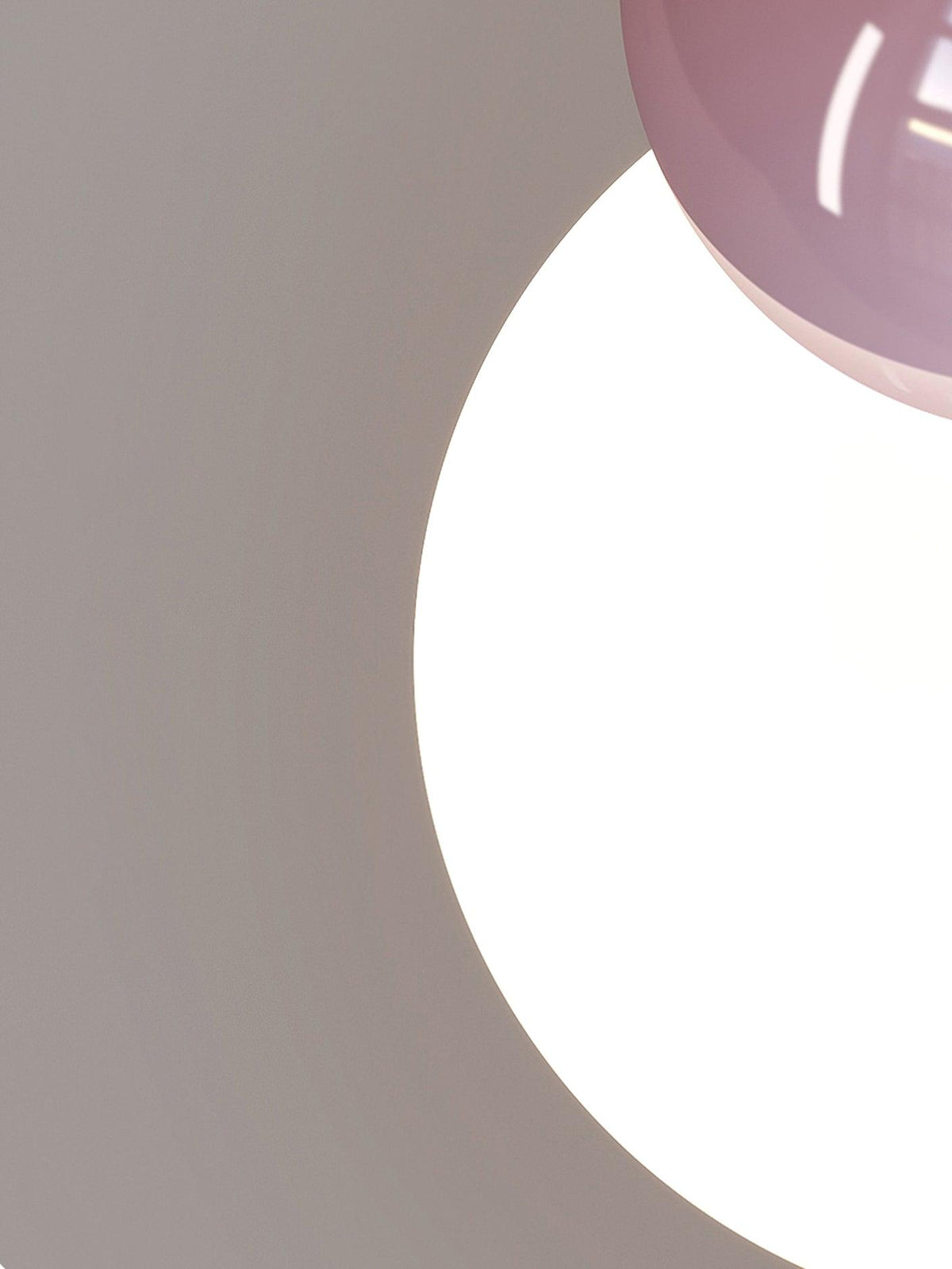 Trilla Three Ball Acrylic Pendant Light