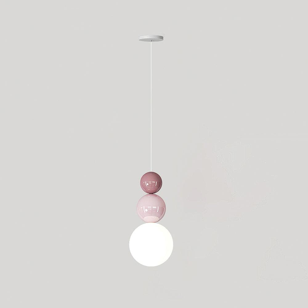 Trilla Three Ball Acrylic Pendant Light