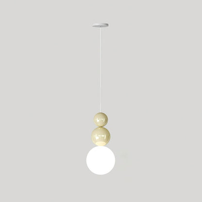 Trilla Three Ball Acrylic Pendant Light