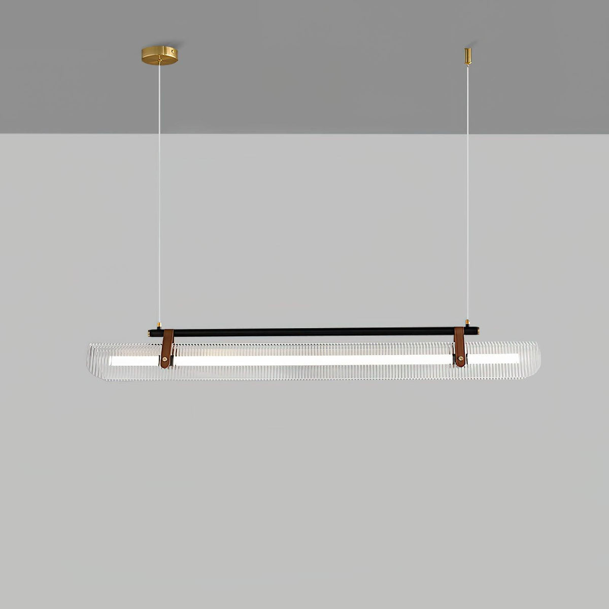 Talvi Linear LED Acrylic Chandelier product photo