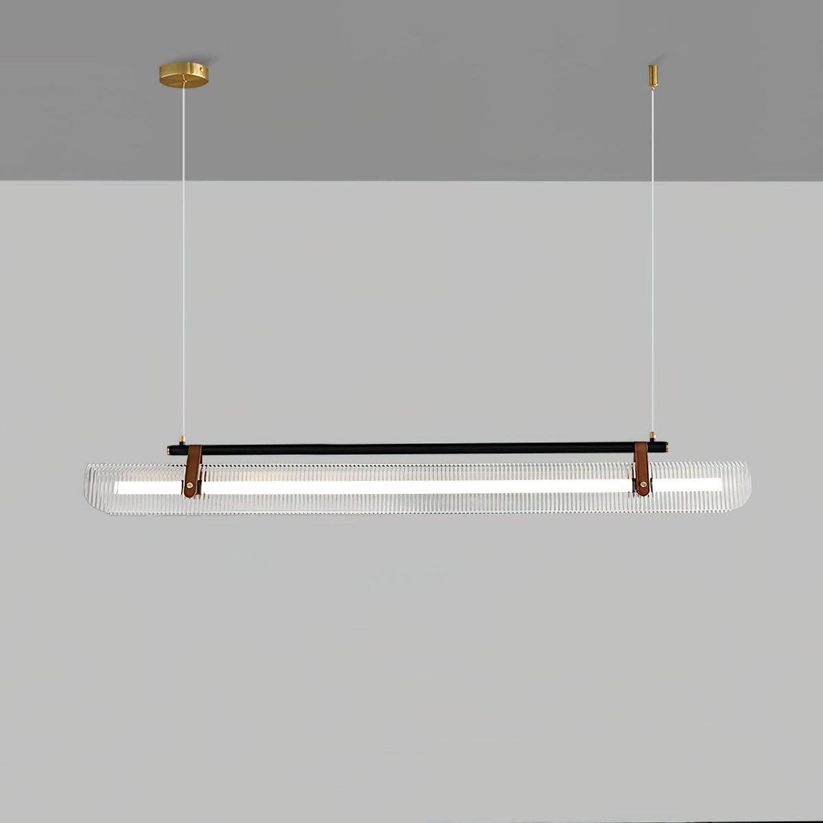 Talvi Linear LED Acrylic Chandelier product photo