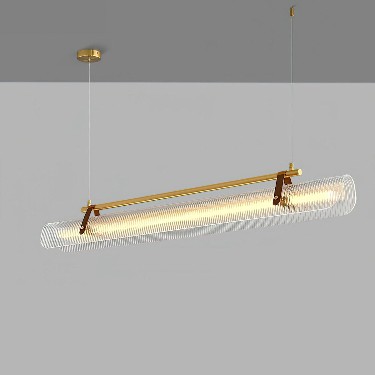 Talvi Linear LED Acrylic Chandelier product photo