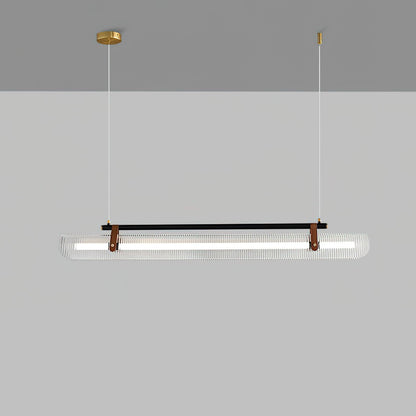 Talvi Linear LED Acrylic Chandelier product photo