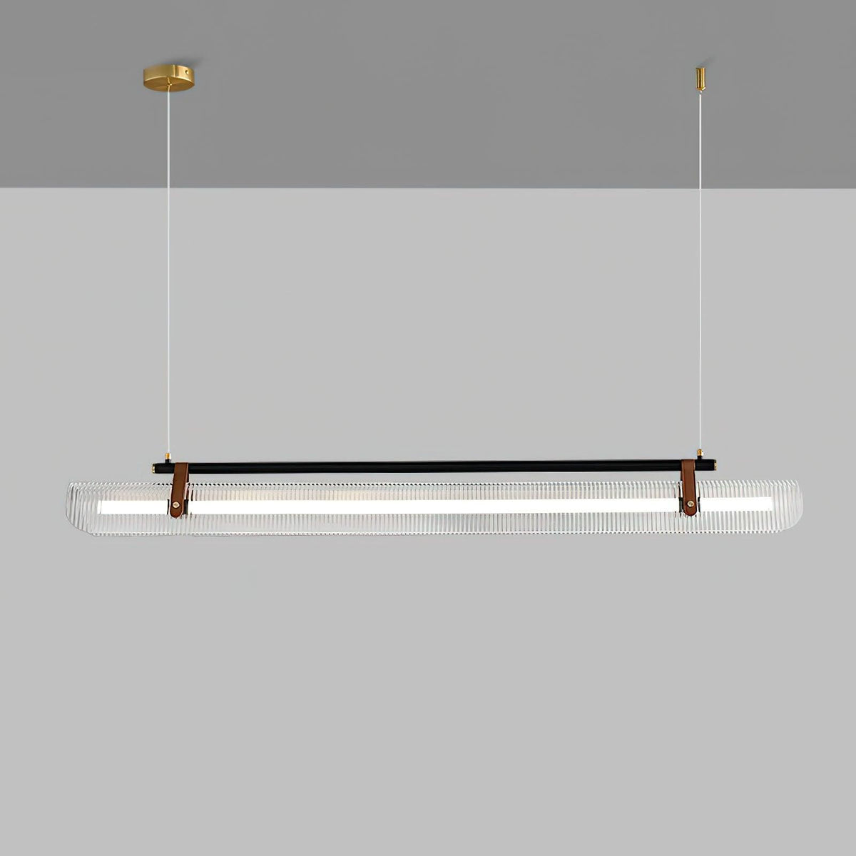 Talvi Linear LED Acrylic Chandelier product photo