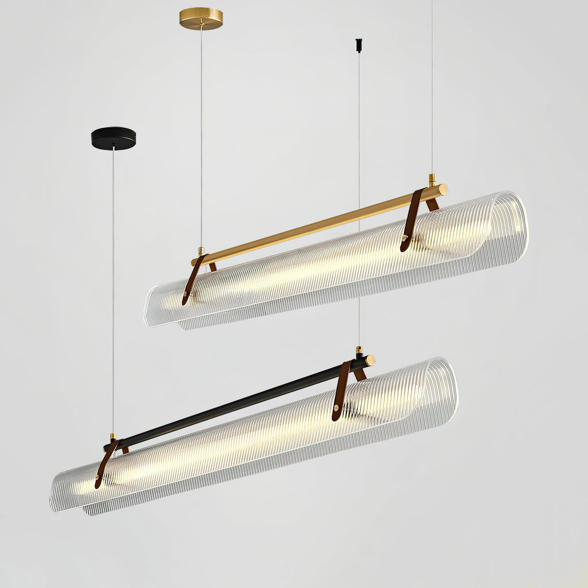 Talvi Linear LED Acrylic Chandelier product photo