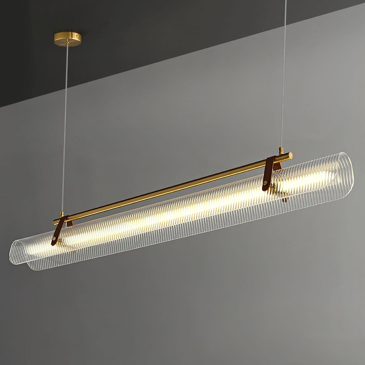 Talvi Linear LED Acrylic Chandelier product photo