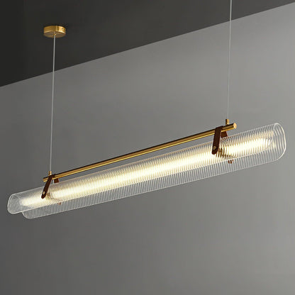 Talvi Linear LED Acrylic Chandelier product photo