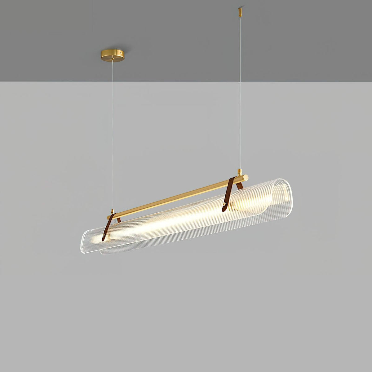Talvi Linear LED Acrylic Chandelier product photo