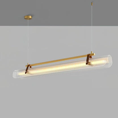 Talvi Linear LED Acrylic Chandelier product photo