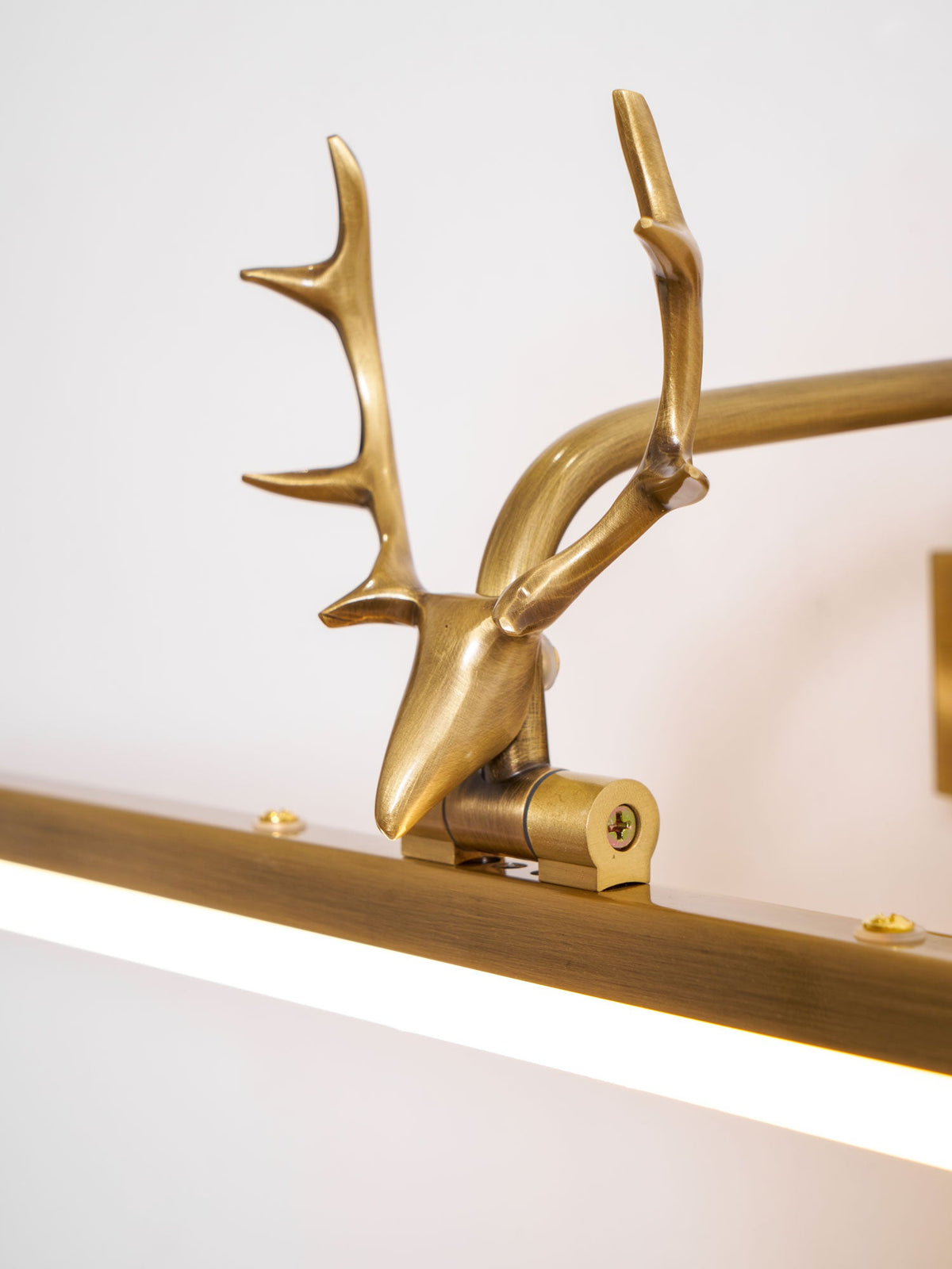 Cervo Antler Gold LED Wall Lamp
