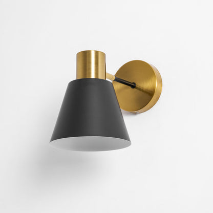 Kestin Adjustable Cone Shade Wall Lamp