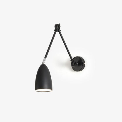 Bennett Double Swing Arm Cone Wall Sconce
