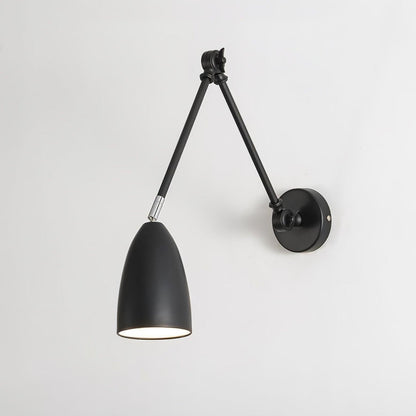 Bennett Double Swing Arm Cone Wall Sconce