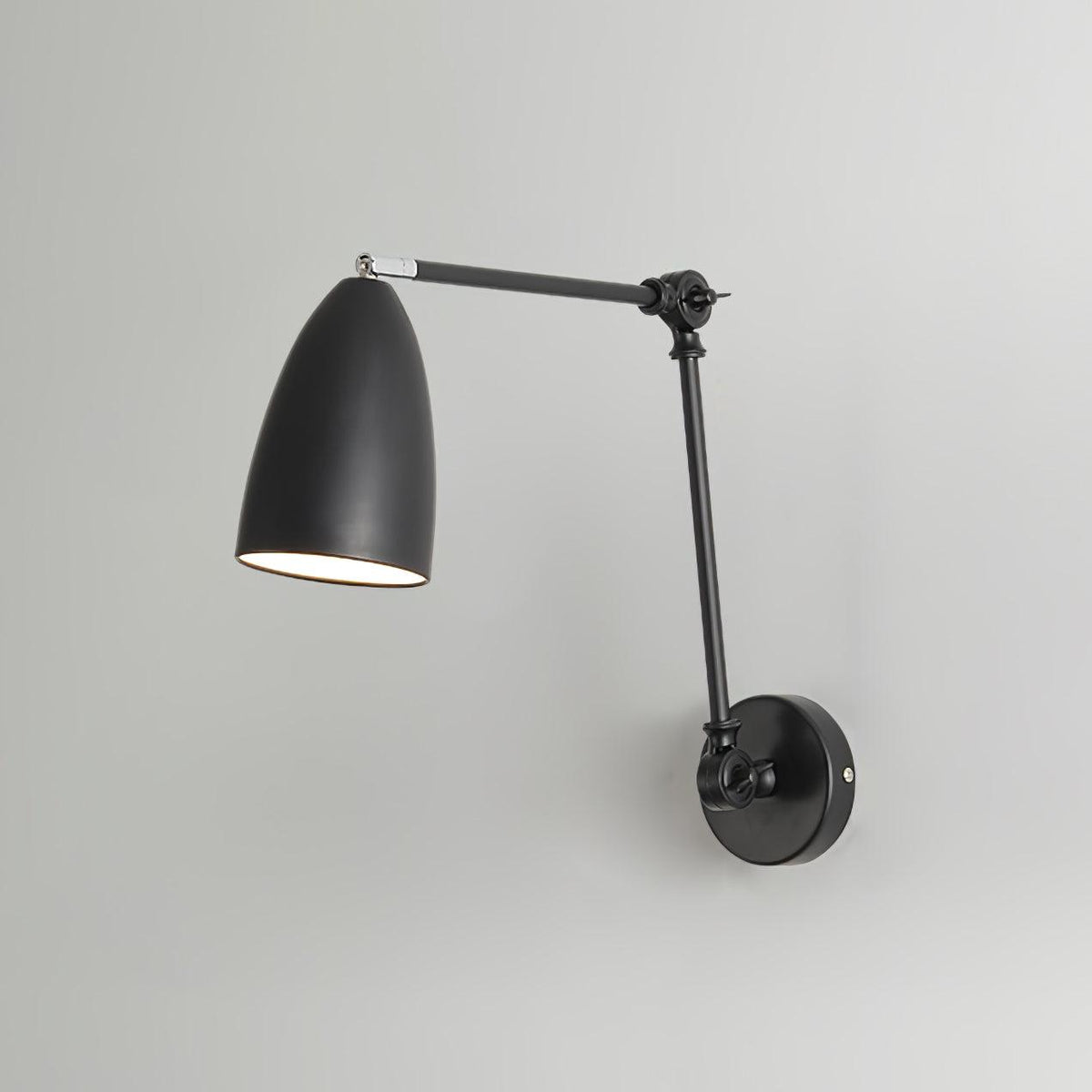 Bennett Double Swing Arm Cone Wall Sconce