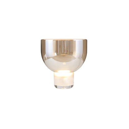 Ambrette Glass Bowl Table Lamp