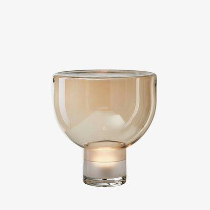 Ambrette Glass Bowl Table Lamp