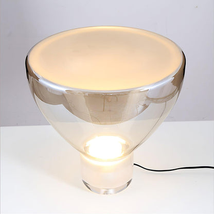 Ambrette Glass Bowl Table Lamp