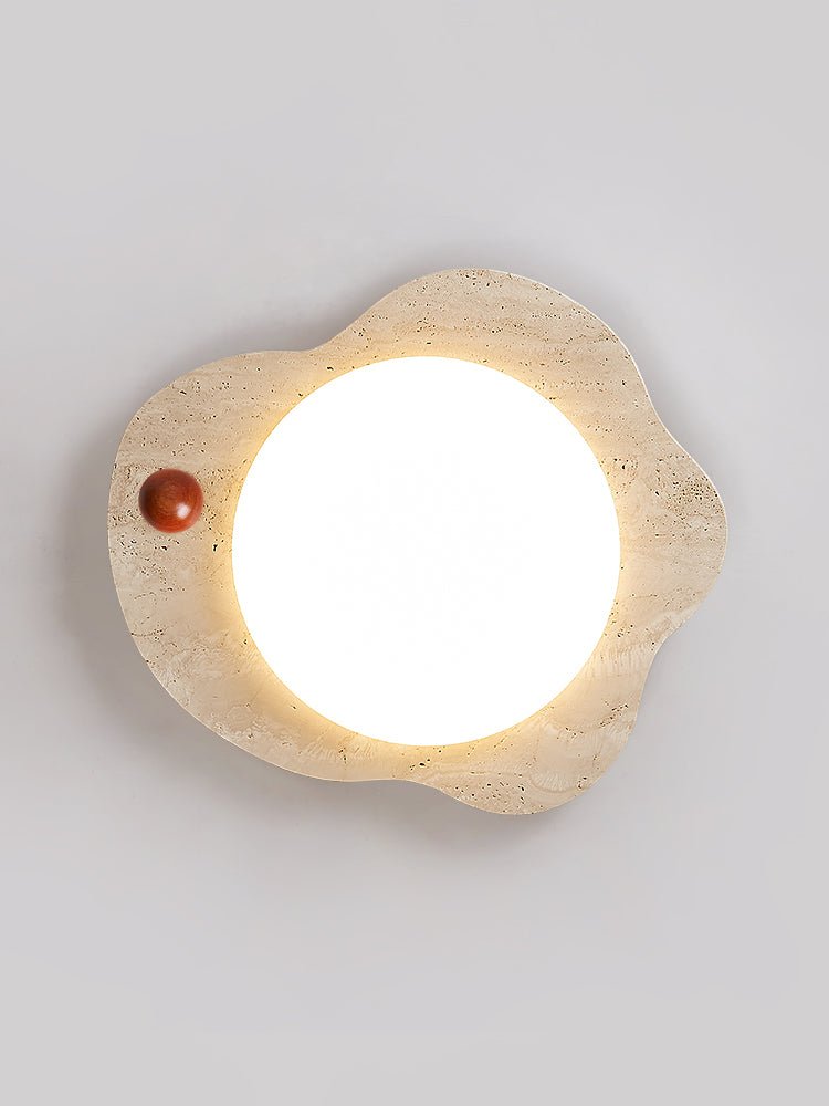 Nuvola Travertine Cloud LED Ceiling Light