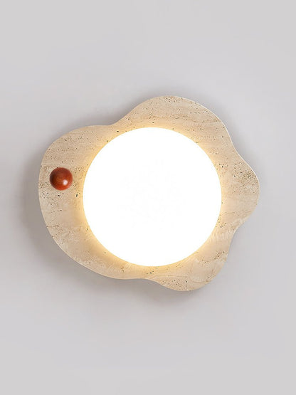 Nuvola Travertine Cloud LED Ceiling Light