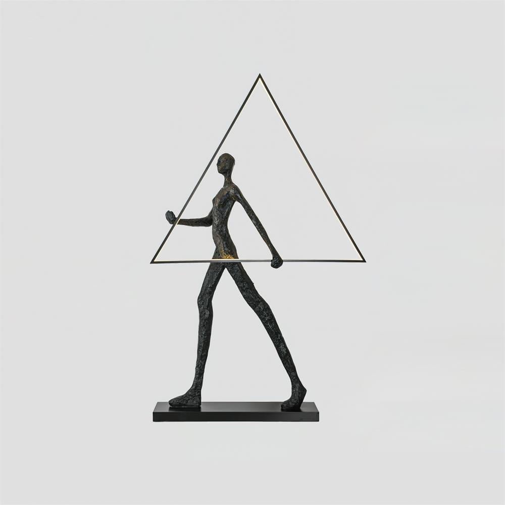 Passeur Sculptural Figure LED Floor Lamp