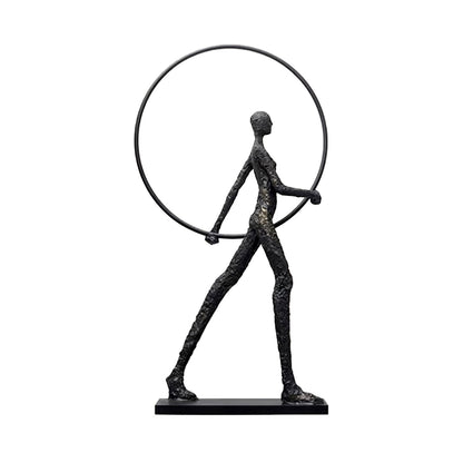 Passeur Sculptural Figure LED Floor Lamp