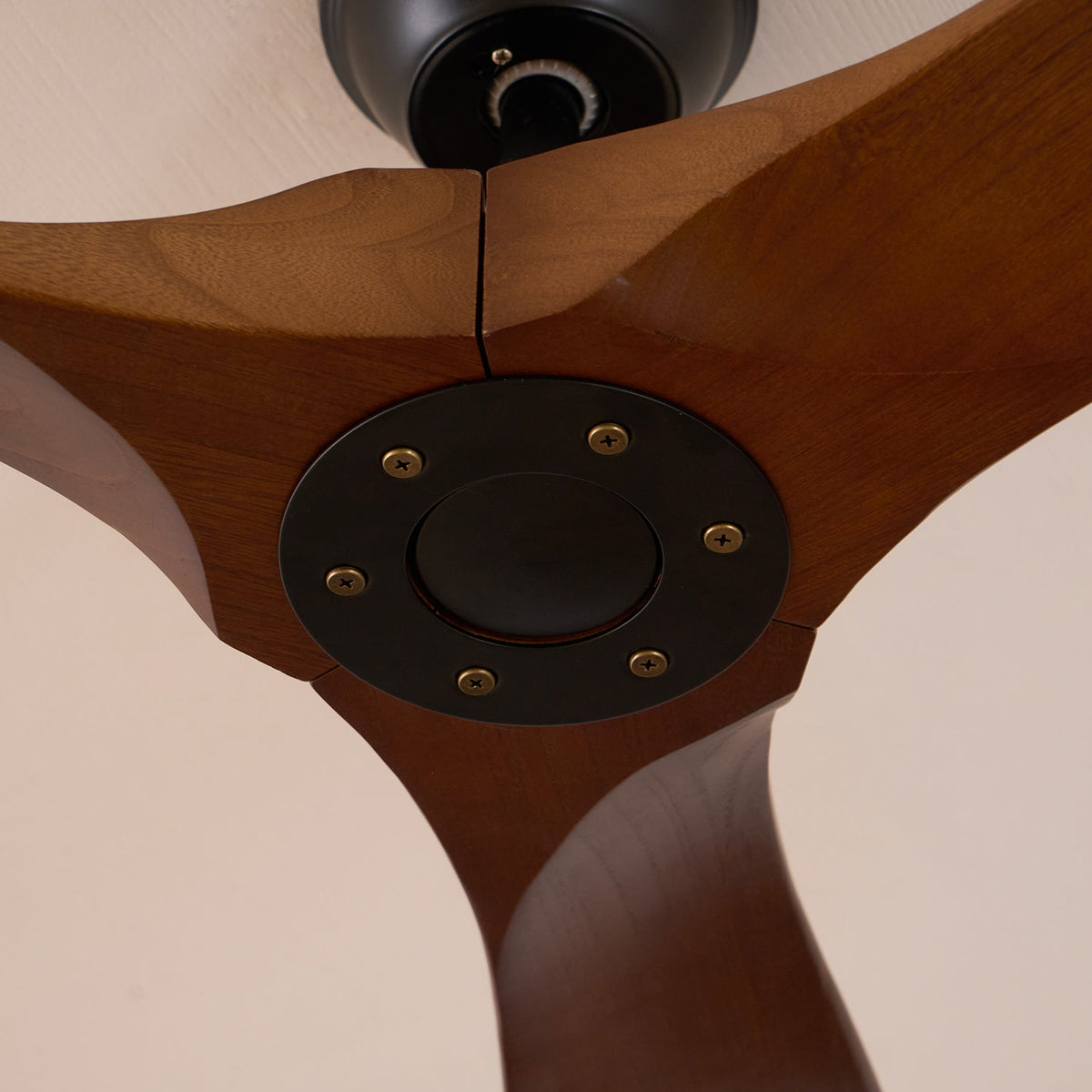 Sirocco Walnut Wood DC Ceiling Fan with Remote