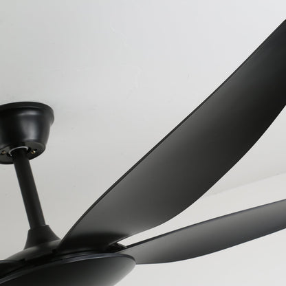 Noemi 52 Inch Matte Black DC Ceiling Fan with Remote