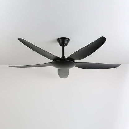 Noemi 52 Inch Matte Black DC Ceiling Fan with Remote
