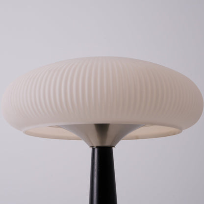 Quintia Fluted Glass Rechargeable LED Table Lamp