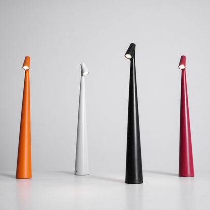 Amaryn Slim Cone Rechargeable LED Table Lamp