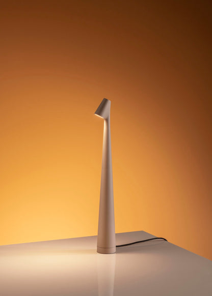 Amaryn Slim Cone Rechargeable LED Table Lamp