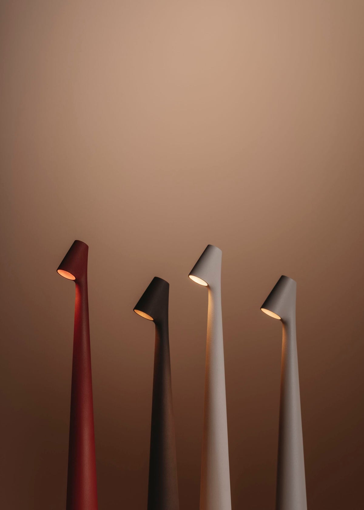 Amaryn Slim Cone Rechargeable LED Table Lamp
