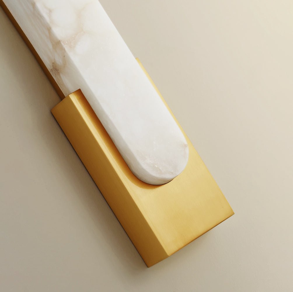 Adrielle Slim Alabaster LED Wall Sconce