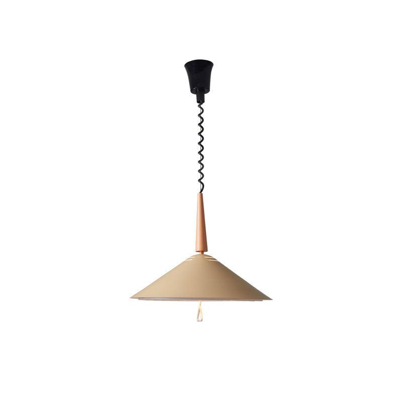 Aelith Retro Cone Retractable Pendant Light