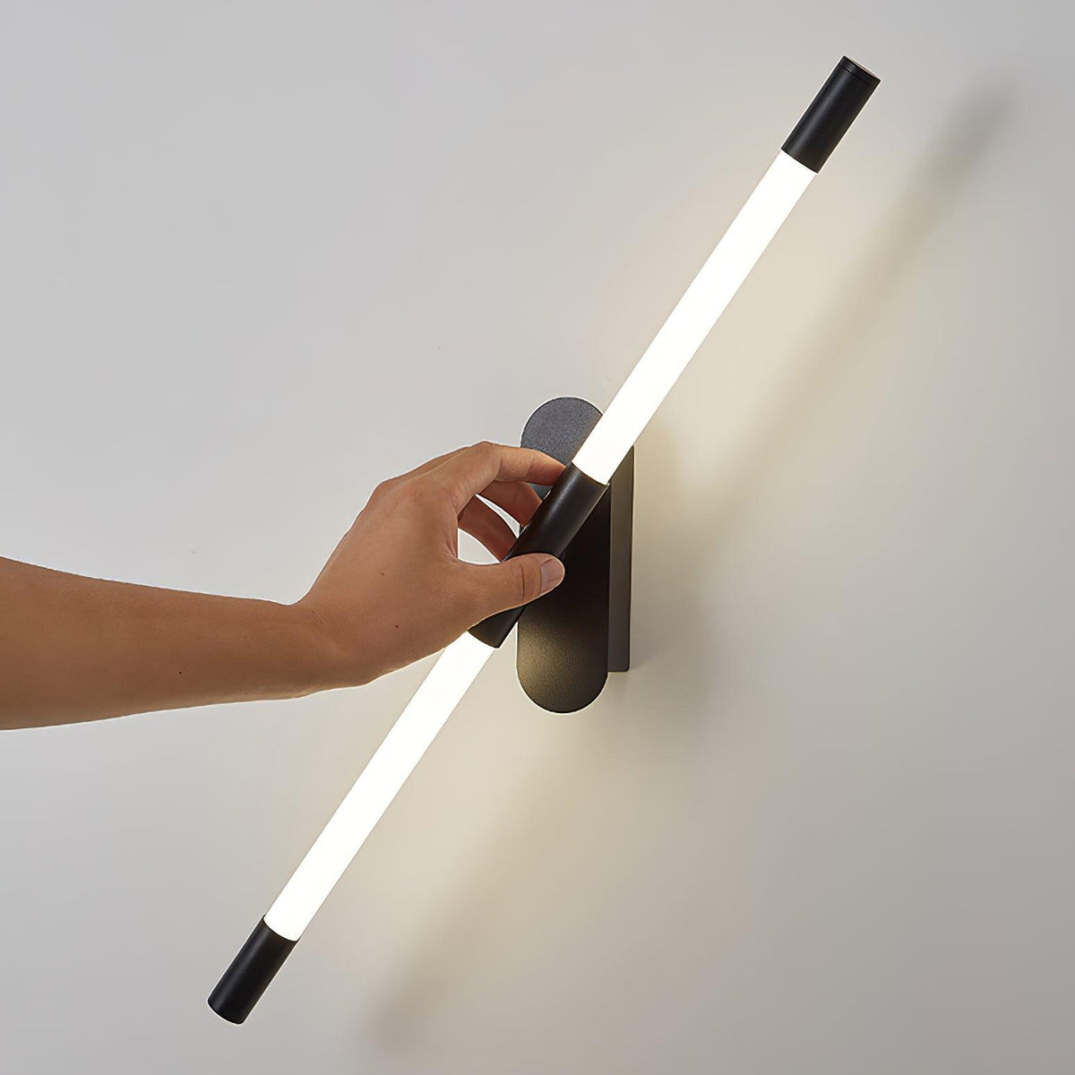 Abelle Slim Vertical Tube LED Wall Sconce