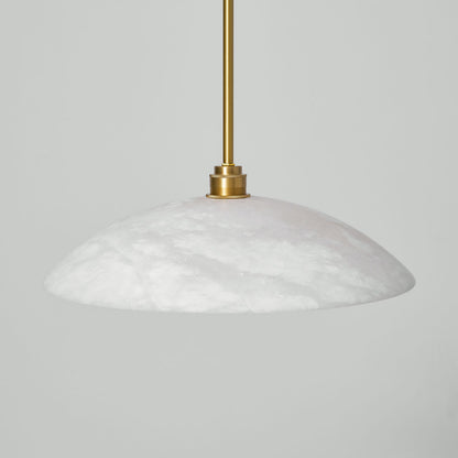 Dahlia Alabaster Dome Pendant Light