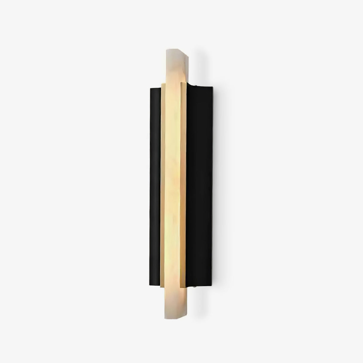 Amelie Black Blade Alabaster LED Wall Sconce