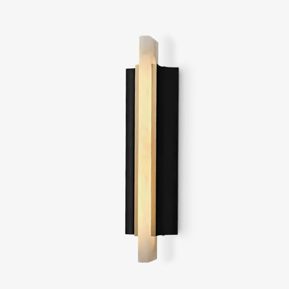 Amelie Black Blade Alabaster LED Wall Sconce