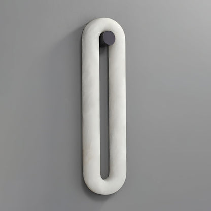 Aquila Alabaster Capsule LED Wall Sconce
